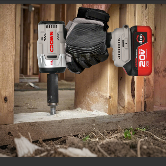 BOULOUNEUSE A BATTERIE 20V CROWN