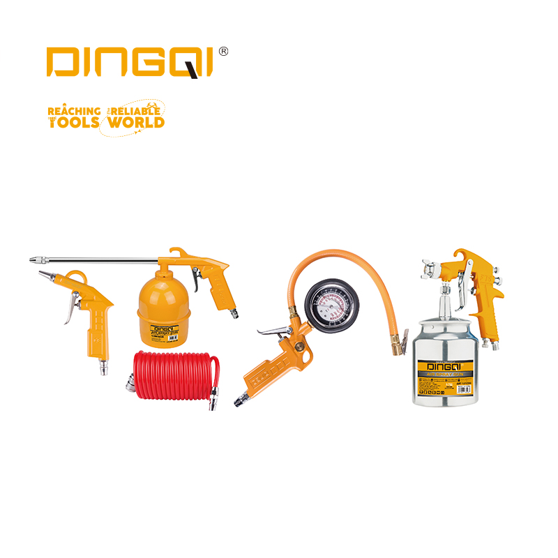 KIT PISTOLET PEINTURE 05PCS