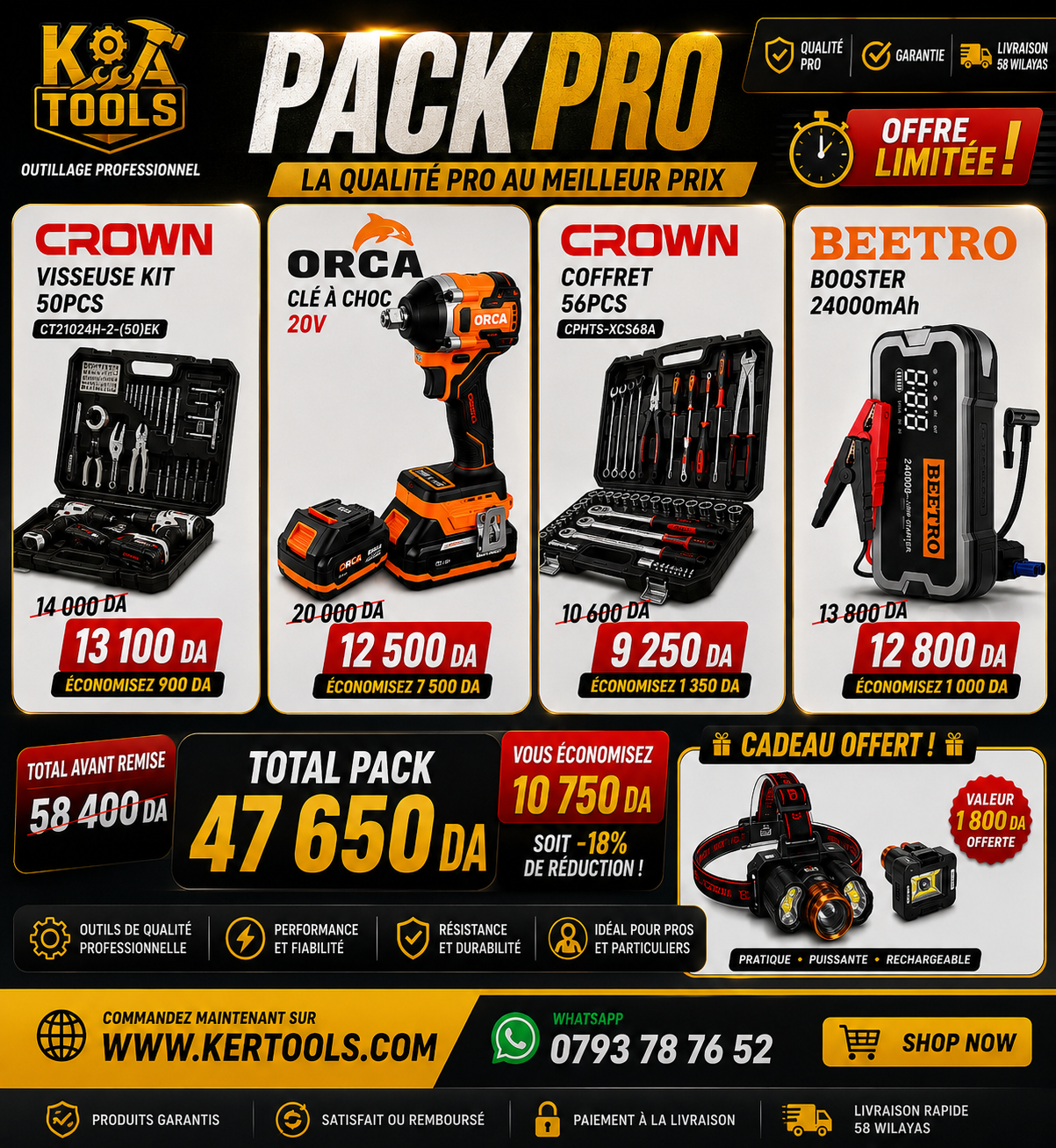 pack de sécurité auto