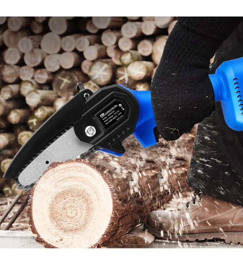 SCIE A CHAIN A BATTERIE