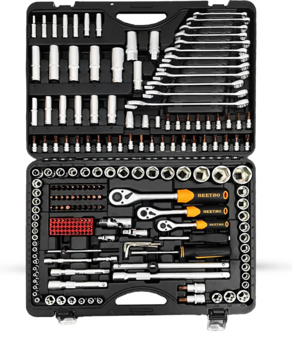 CAISSE DOUILLE + CLIQUET 216PCS