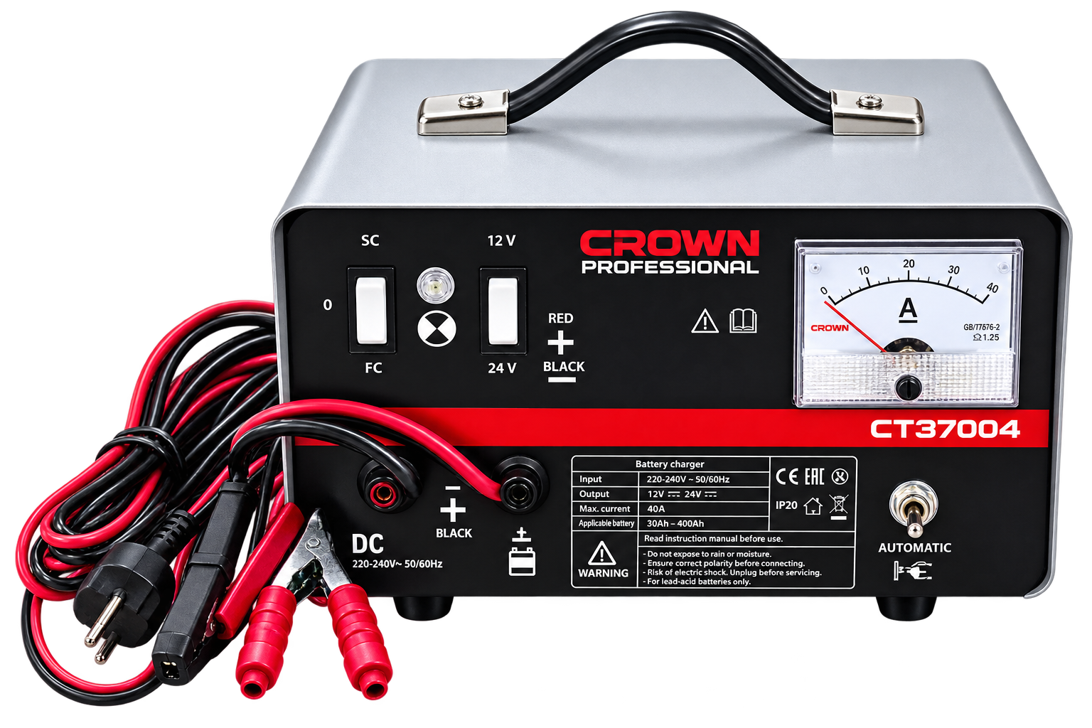 chargeur de batterie robuste et portable