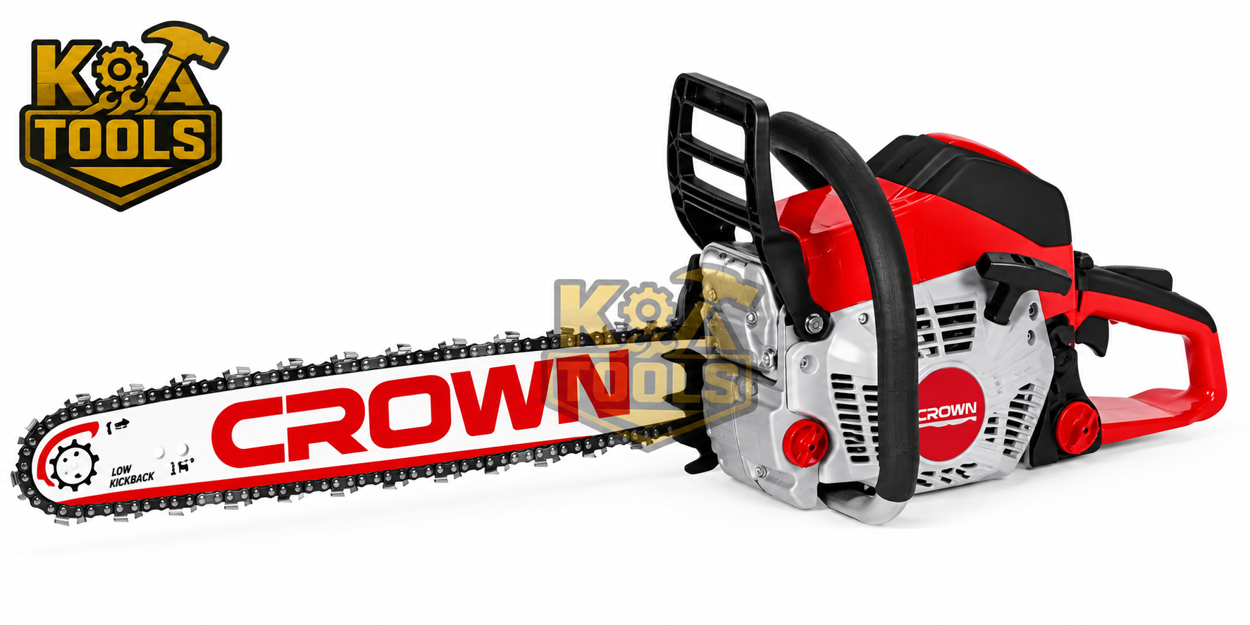 Tronçonneuse thermique à essence 3000W  58 cm³ CROWN